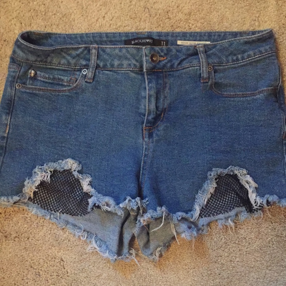 👠BlackHeart high rise shorts size 11 A-23